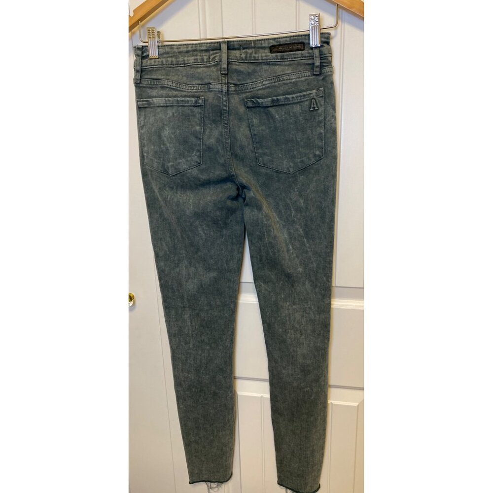 Articles Of Society Womens Gray Denim Skinny Jeans Size 25 - Picture 4 of 8